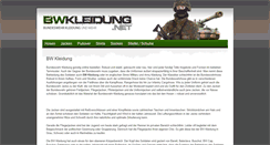 Desktop Screenshot of bwkleidung.net